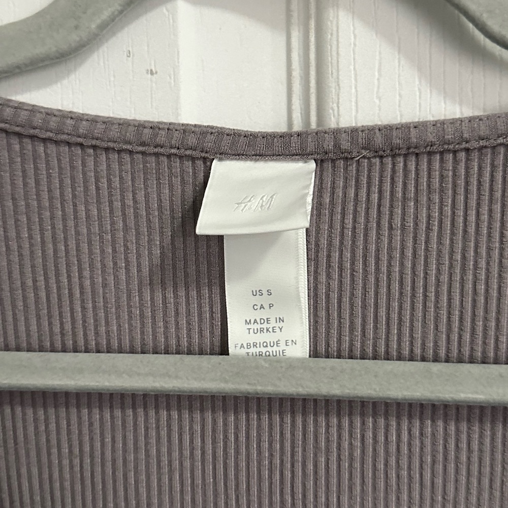 H&M Ribbed Cropped Top - Picture 6 of 7